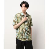 HOOK 個性派 古着風総柄ビッグオーバーシャツ | HOOK | 詳細画像8