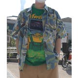 HOOK 個性派 古着風総柄ビッグオーバーシャツ | HOOK | 詳細画像8