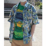 HOOK 個性派 古着風総柄ビッグオーバーシャツ | HOOK | 詳細画像12