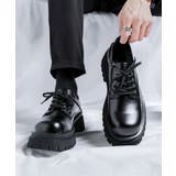 【shoes365】メンズ PUレザーハイソールシューズ | aimoha men | 詳細画像2 