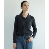 【DECADECLASSIC】シャツカラー長袖カーディガン | DECADECLASSIC | 詳細画像1