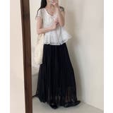 ワッシャープリーツロングスカート | aimoha | 詳細画像8