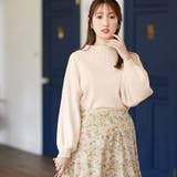 もっちりパフ袖リブニット         | alotta | 詳細画像6 