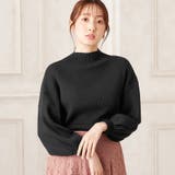 もっちりパフ袖リブニット         | alotta | 詳細画像15 