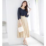 2WAYシフォンタックブラウス(7分袖) | alotta | 詳細画像7