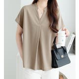 スキッパーＴシャツブラウス | alotta | 詳細画像20 