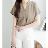 スキッパーＴシャツブラウス | alotta | 詳細画像22 