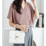 スキッパーＴシャツブラウス | alotta | 詳細画像25 