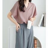 スキッパーＴシャツブラウス | alotta | 詳細画像26 