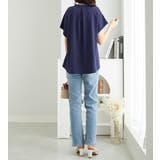 スキッパーＴシャツブラウス | alotta | 詳細画像36 