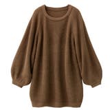ブラウン | バルーン袖ゆるニット | Viola e Viola