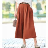 ブラウン | ひんやりドレープパンツ | alotta