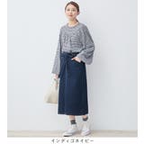 リボン付デニムスカート | Viola e Viola | 詳細画像12 