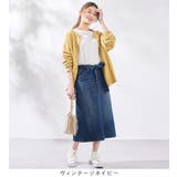 リボン付デニムスカート | Viola e Viola | 詳細画像7 