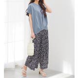 綿100%ゆったり裾タックTシャツ | Viola e Viola | 詳細画像7