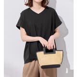 綿100%ゆったり裾タックTシャツ | Viola e Viola | 詳細画像11