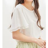 袖シフォンゆるTシャツ | Viola e Viola | 詳細画像33