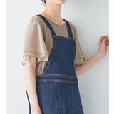 グレージュ | 袖シフォンゆるTシャツ | Viola e Viola