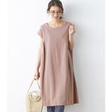 ピンク | 綿１００％タック使いワンピース | Viola e Viola