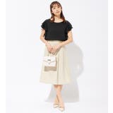 楊柳シフォン袖フリルブラウス | alotta | 詳細画像13 