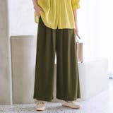 楽ちんきれい美脚ワイドパンツ | Viola e Viola | 詳細画像30 