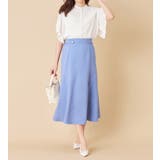 楊柳シフォンバンドカラーブラウス | alotta | 詳細画像25