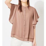 楊柳シフォンバンドカラーブラウス | alotta | 詳細画像29