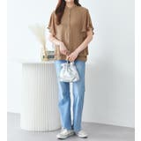 楊柳シフォンバンドカラーブラウス | alotta | 詳細画像41