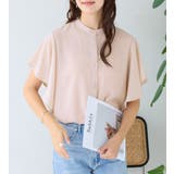 楊柳シフォンバンドカラーブラウス | alotta | 詳細画像5