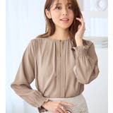 前後2WAYギャザーブラウス | alotta | 詳細画像8