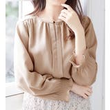 前後2WAYギャザーブラウス | alotta | 詳細画像10