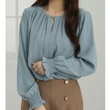 前後2WAYギャザーブラウス | alotta | 詳細画像44