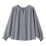 ラベンダーブルー | 前後2WAYギャザーブラウス | alotta