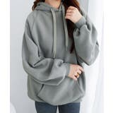 裏起毛パフ袖ゆったりパーカー       | alotta | 詳細画像9 