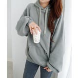 裏起毛パフ袖ゆったりパーカー       | alotta | 詳細画像10 