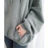 裏起毛パフ袖ゆったりパーカー       | alotta | 詳細画像13 