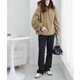 裏起毛パフ袖ゆったりパーカー       | alotta | 詳細画像16 