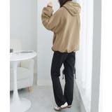 裏起毛パフ袖ゆったりパーカー       | alotta | 詳細画像20 