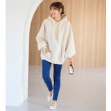 裏起毛パフ袖ゆったりパーカー       | alotta | 詳細画像25 