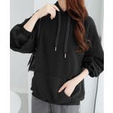 裏起毛パフ袖ゆったりパーカー       | alotta | 詳細画像28 