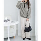 裏起毛パフ袖ゆったりパーカー       | alotta | 詳細画像37 