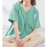 すっきりＶネックＴシャツブラウス | Viola e Viola | 詳細画像15 
