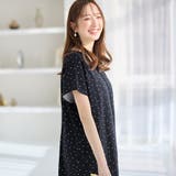 フロントタックVネックゆるワンピース | alotta | 詳細画像9