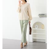 カシミヤタッチボリューム袖ニット | alotta | 詳細画像31 