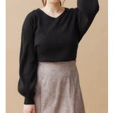 カシミヤタッチボリューム袖ニット | alotta | 詳細画像42 