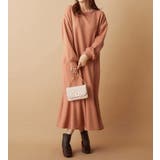 裏ファー裾フレアーゆったりワンピース   | alotta | 詳細画像20 