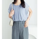 機能付インナーシフォンブラウス | alotta | 詳細画像3