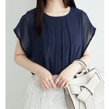 機能付インナーシフォンブラウス | alotta | 詳細画像35