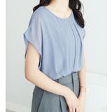 機能付インナーシフォンブラウス | alotta | 詳細画像5