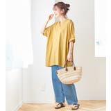 スキッパーゆるドルマンチュニック | Viola e Viola | 詳細画像12 